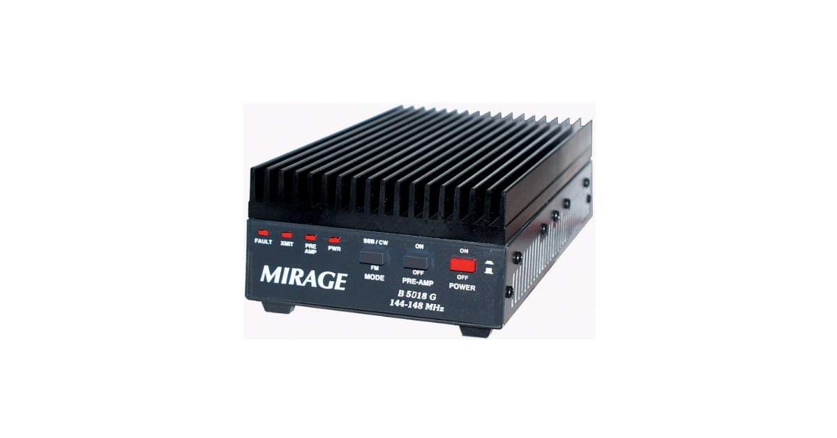 Mirage B-5018-G 160w 2 Meter Amplifier