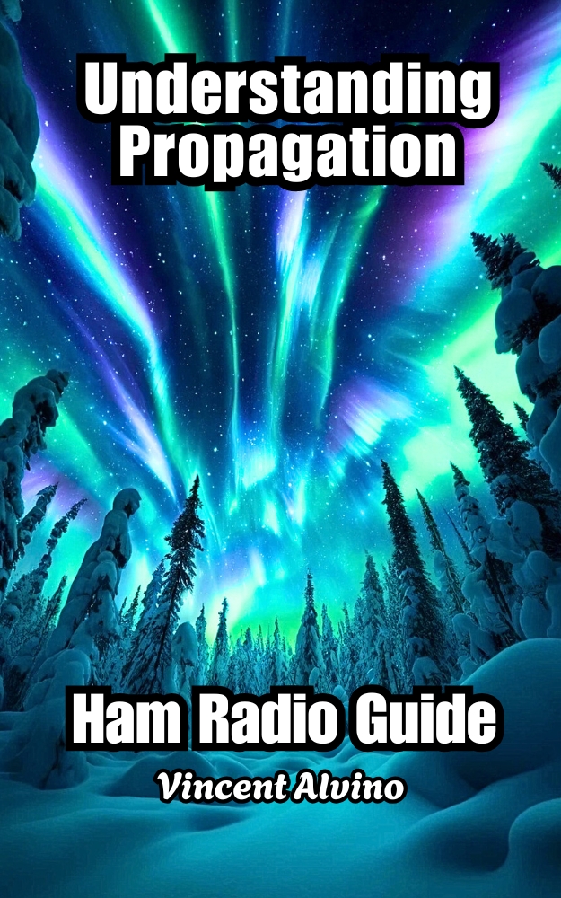 Book cover of Understanding Propagation, a guide explaining radio wave propagation, ionospheric conditions, and HF communication principles for amateur radio operators