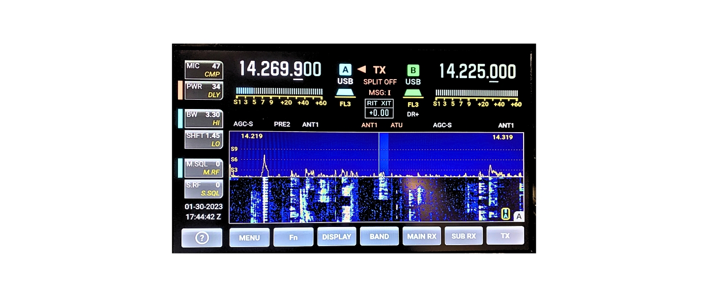 Read a Waterfall Display