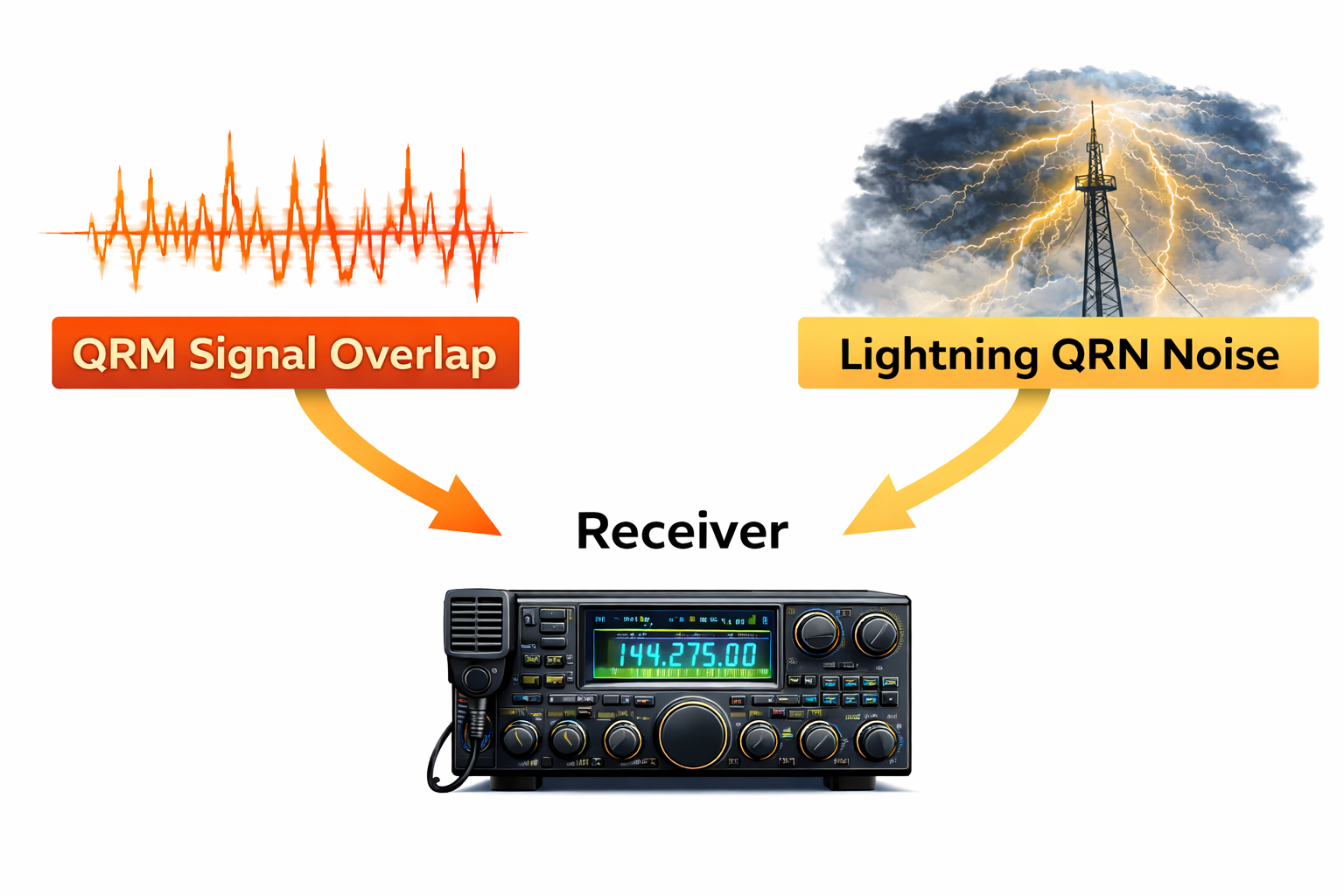 qrm vs qrn chart