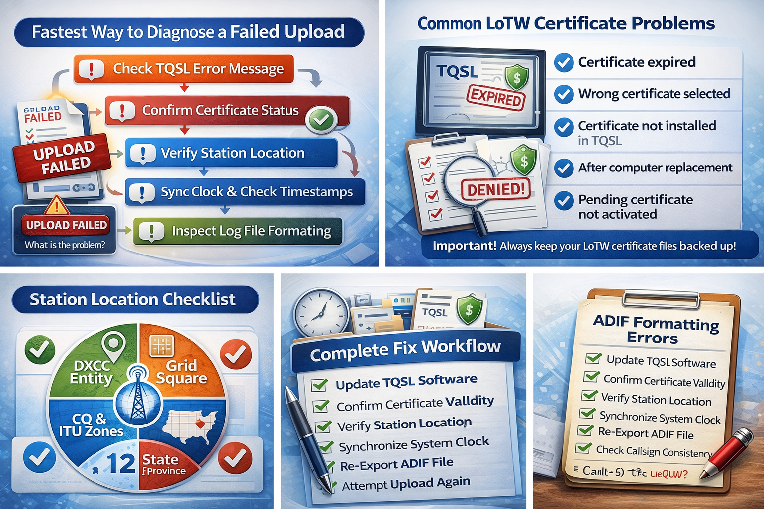 troubleshooting lotw diagram