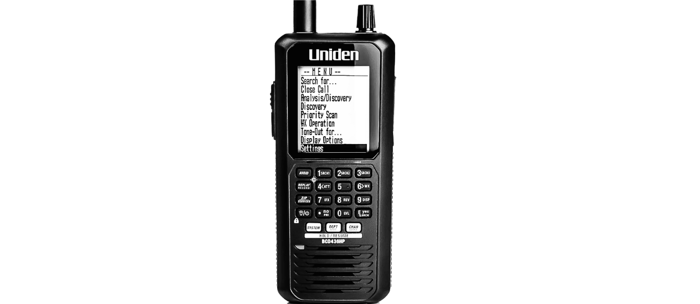 Uniden BCD436 Scanner