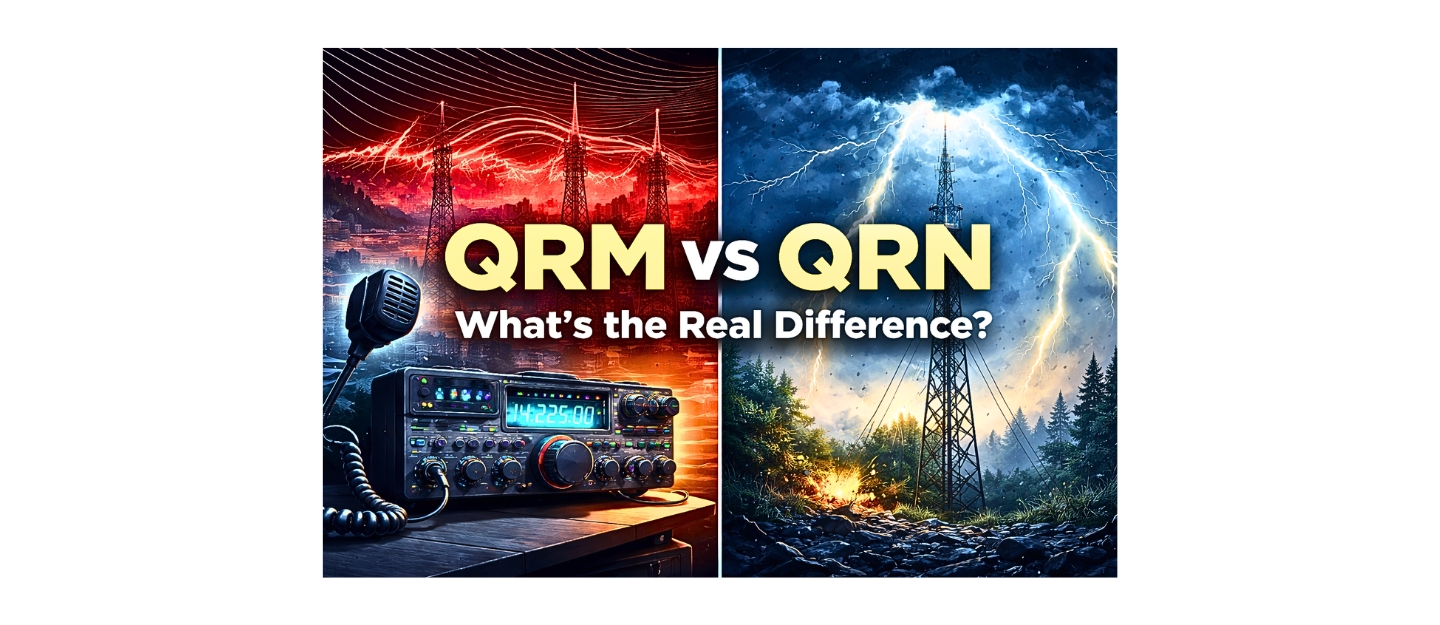QRM vs QRN: What’s the Real Difference in Radio Interference?