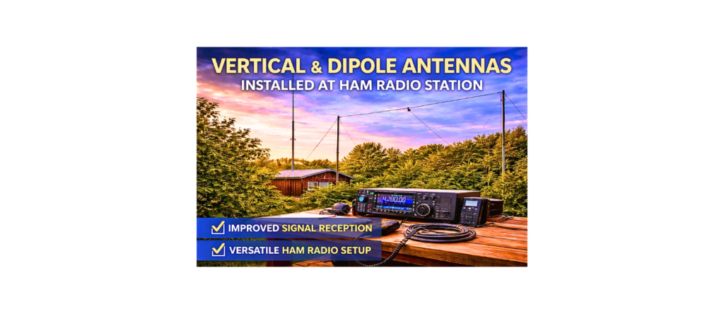 Vertical Rasio Vertical vs Dipole Antennas: Which Ham Radio Antenna Is Better?